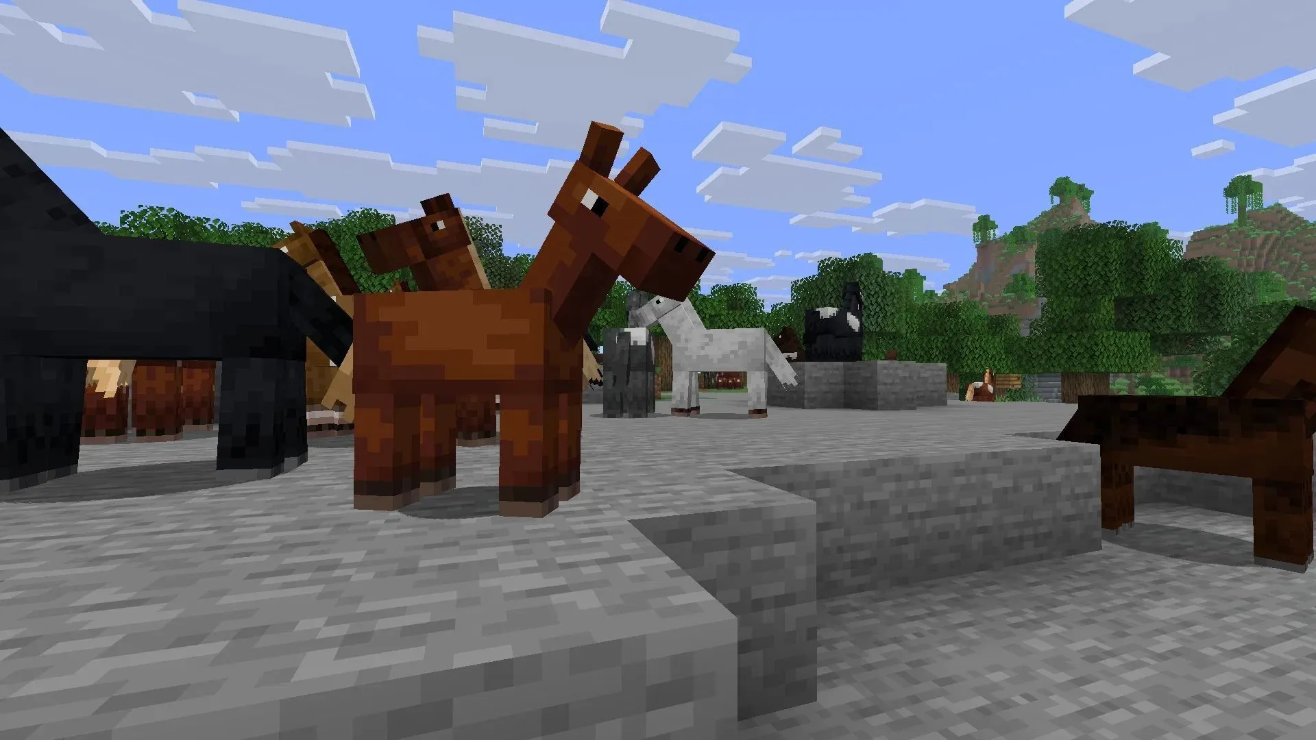 Новый снапшот Minecraft добавил вариации детёнышей лошадей и ослов