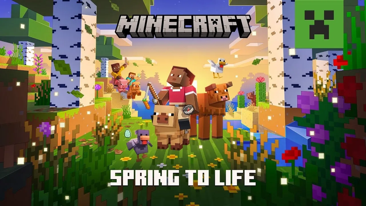 Spring to Life — обновление Minecraft, которое оживило мир