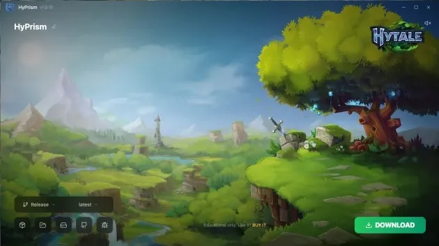 Cторонний лаунчер для Hytale с менеджером модов для пиратов 