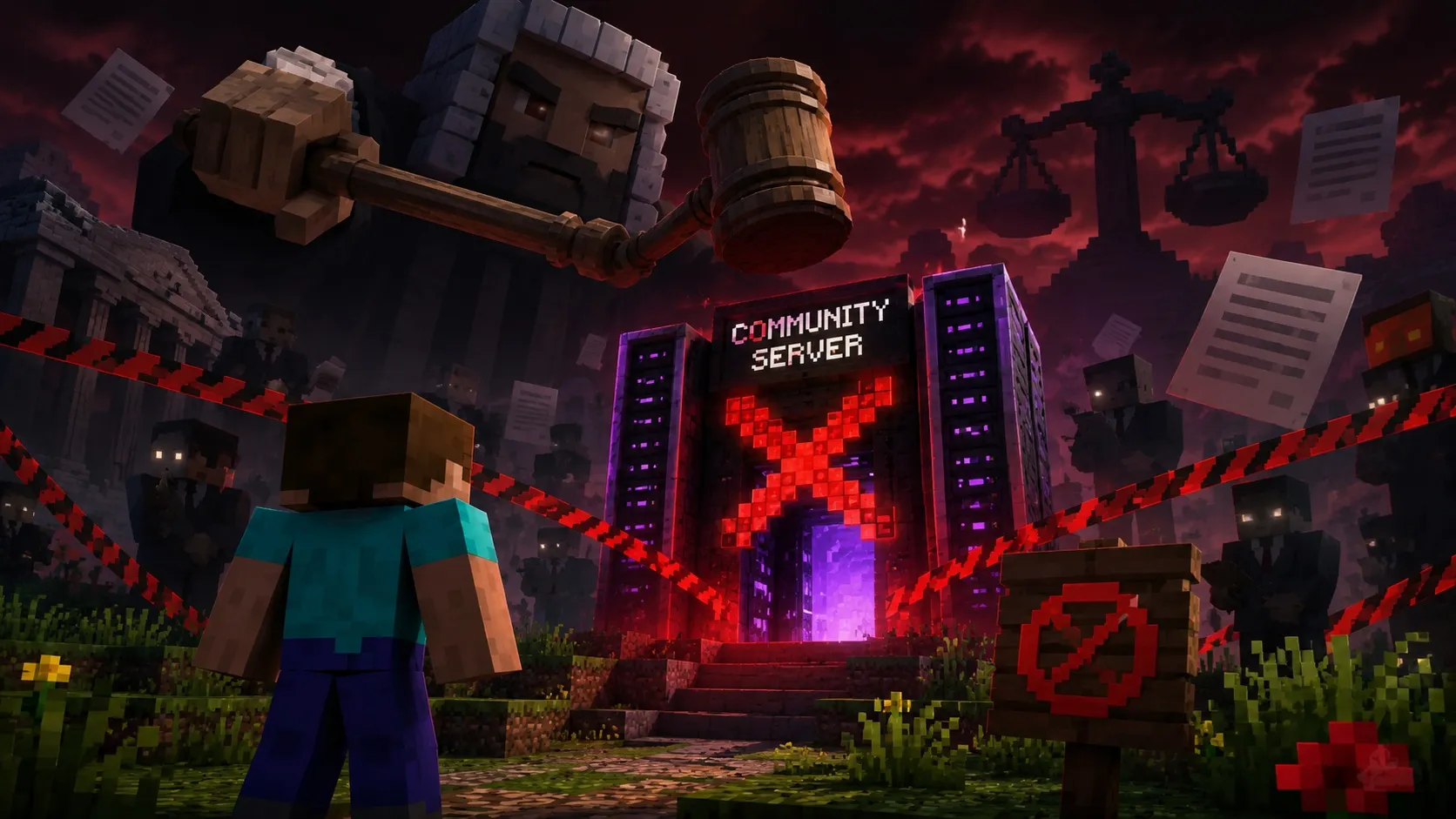 Серверы Minecraft теперь считаются «незаконными» по версии ESA