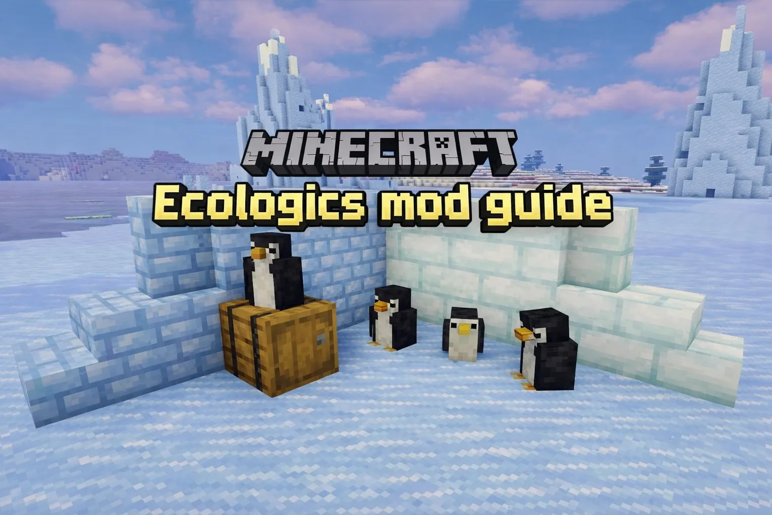 🌿 Ecologics Mod — расширение природной экосистемы Minecraft