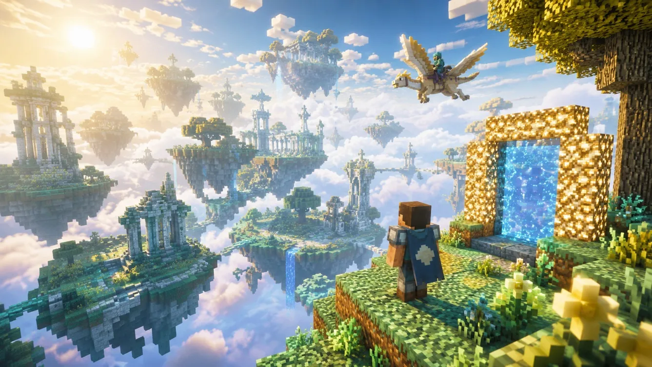The Aether для Minecraft: небесное измерение, новые боссы, данжи и уникальная система выживания