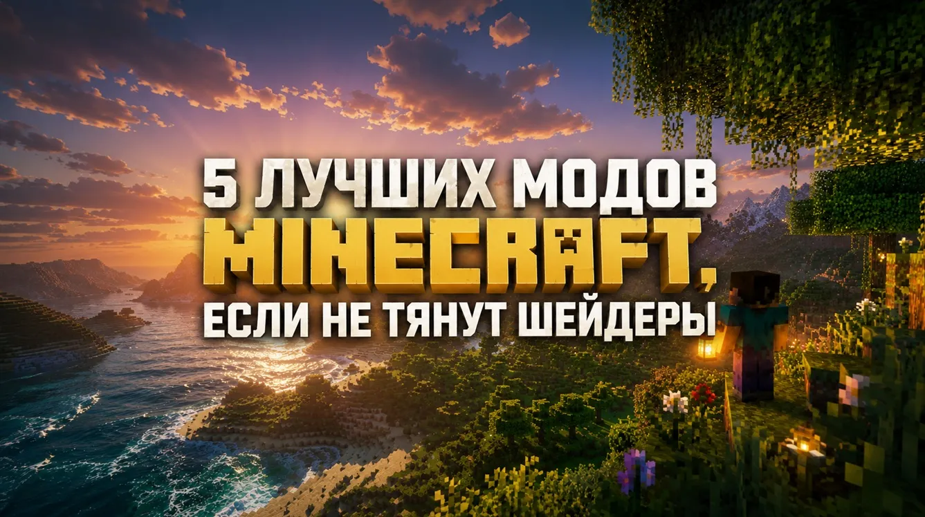 5 лучших модов Minecraft, которые можно использовать, если вы не можете включить шейдеры