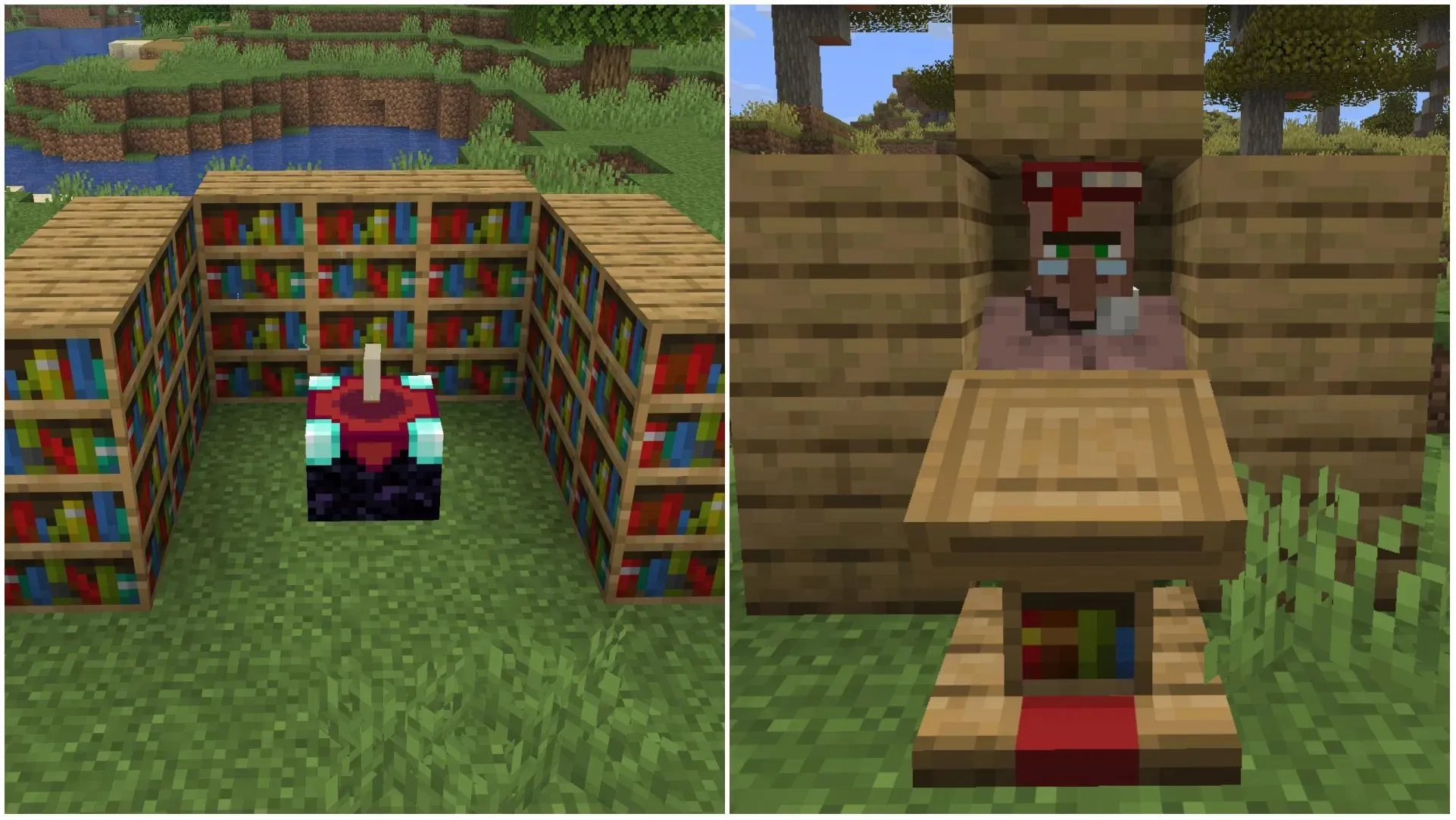 Как рероллить зачарования в Minecraft