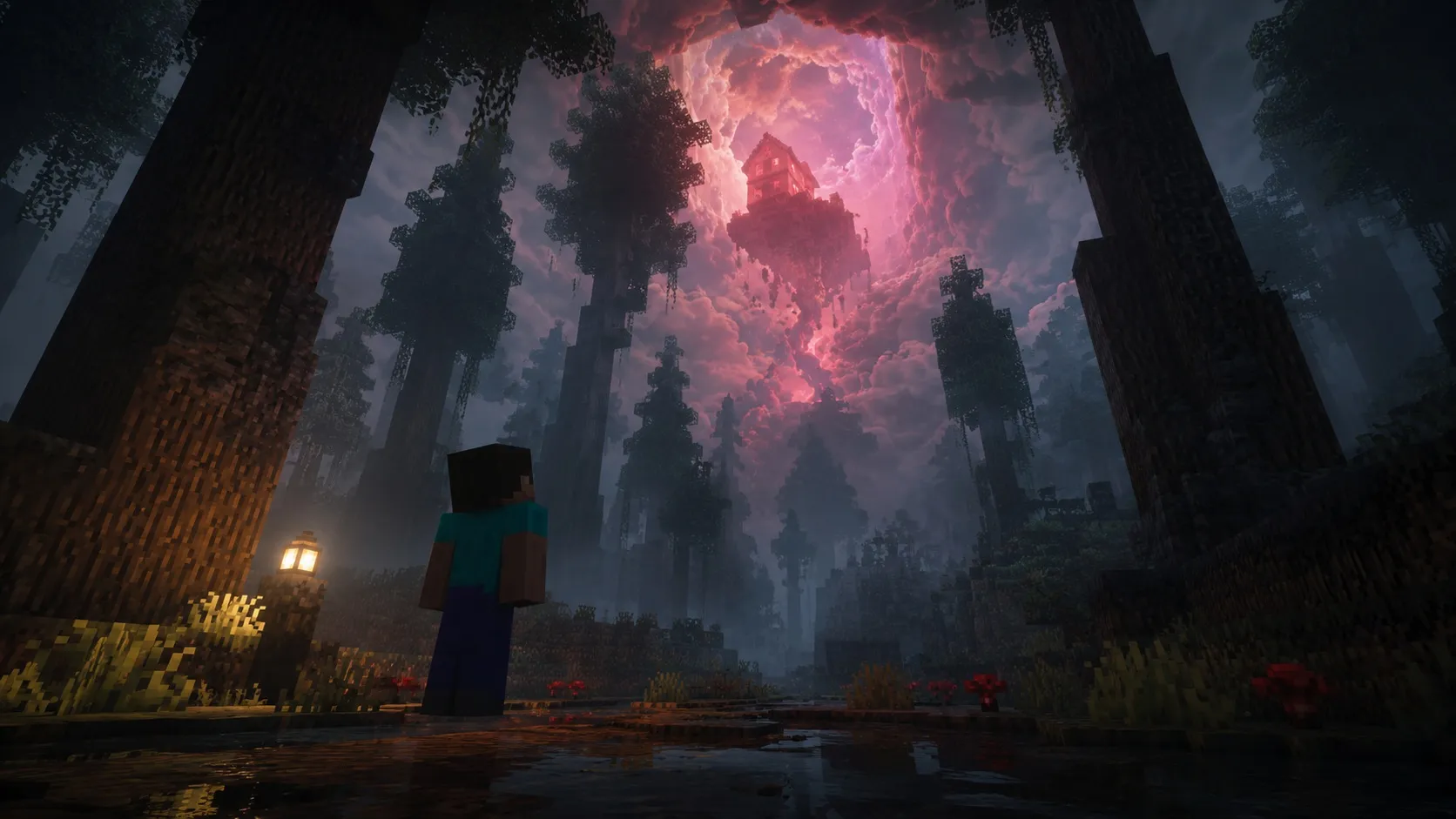 Новый мод Minecraft вызывает хоррор без добавления пугающего моба