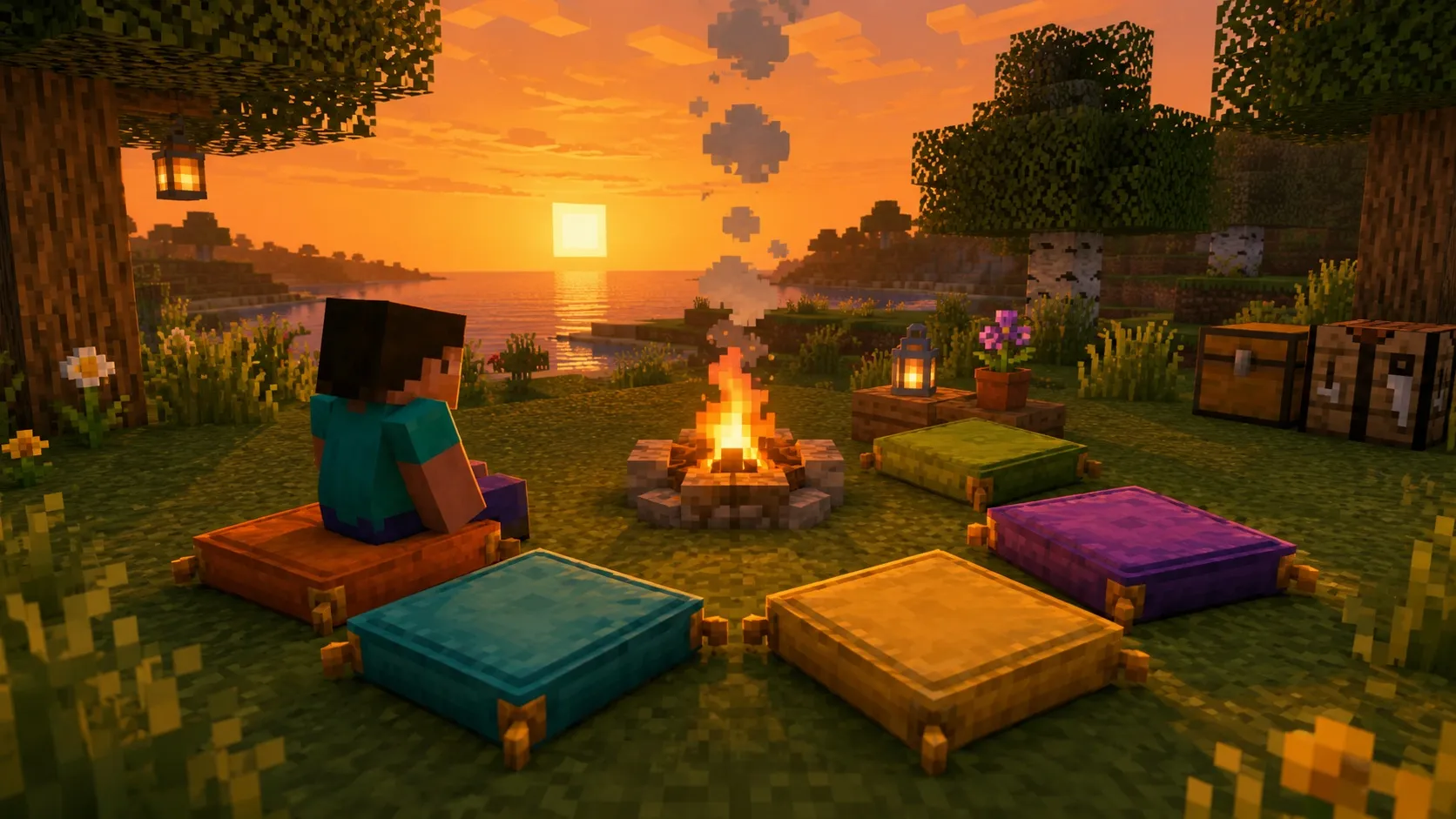 Гайд по подушкам в Minecraft: как скрафтить и использовать