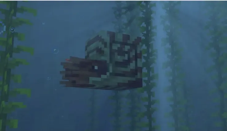 Исследование океана в Minecraft