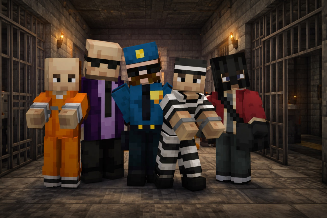 Prison NPCs Pack - тюремные NPC