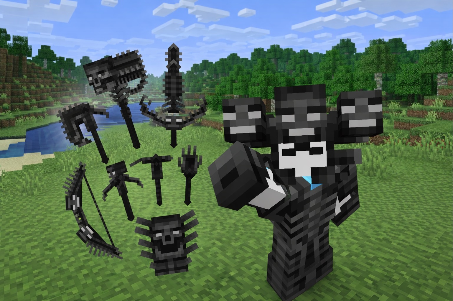 💀 WitherBoss Weapons & Tools ☠️
