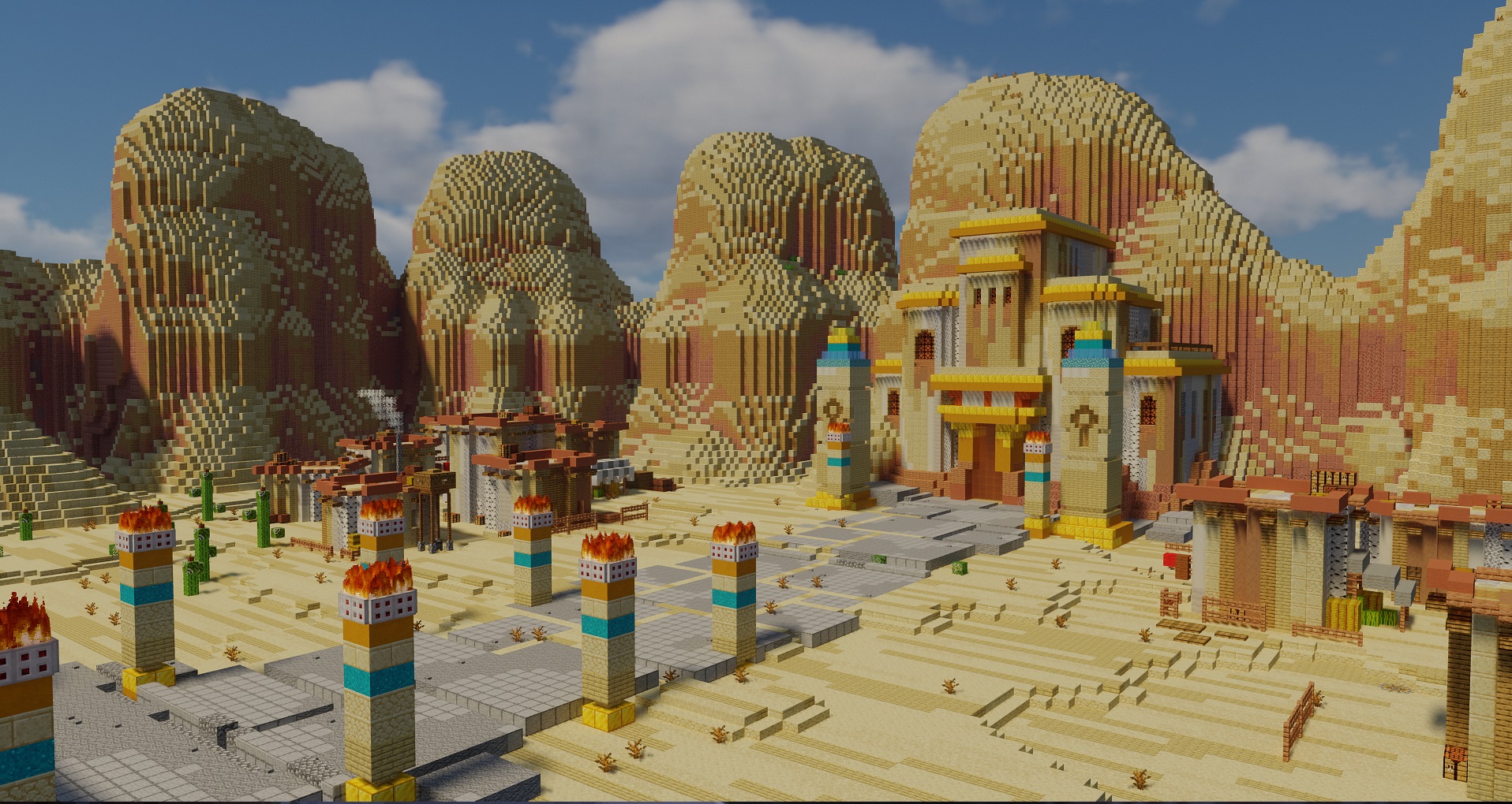 🏜 The Lost Pyramid | Boss Arena 🐍🔥